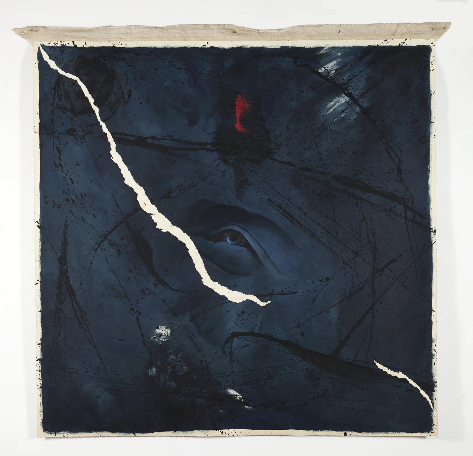 Sabine Monirys, “On ne peut pas péter contre le tonnerre”, 1996 approx