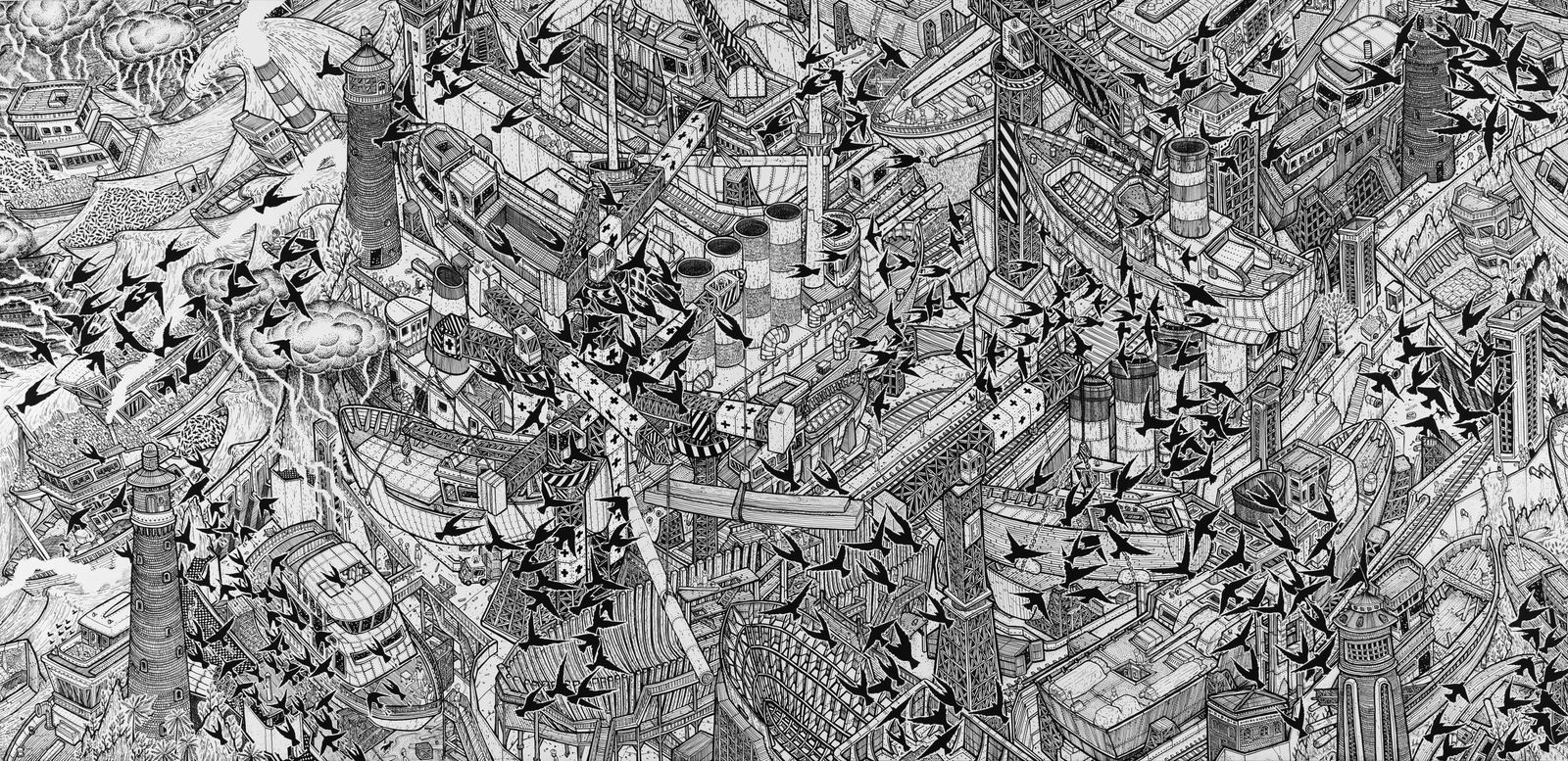 Kwanchai Lichaikul, Drydock-I carefully place myself in introspection, 2017