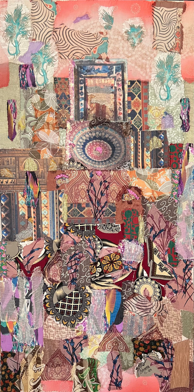 Neama El Sanhoury, Abstract Composition, 2025