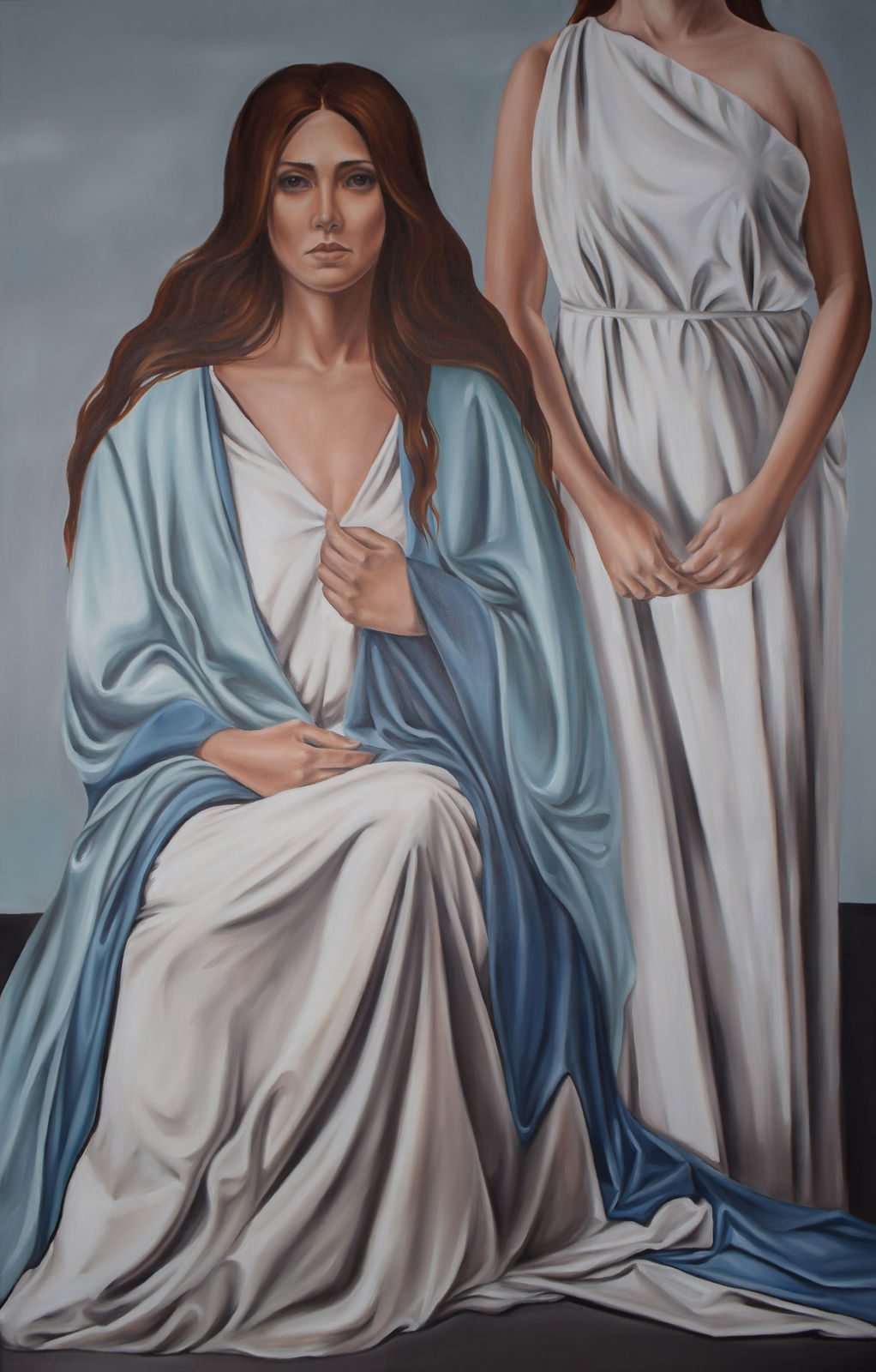 Yousra Hafad, Lady in Waiting II, 2019