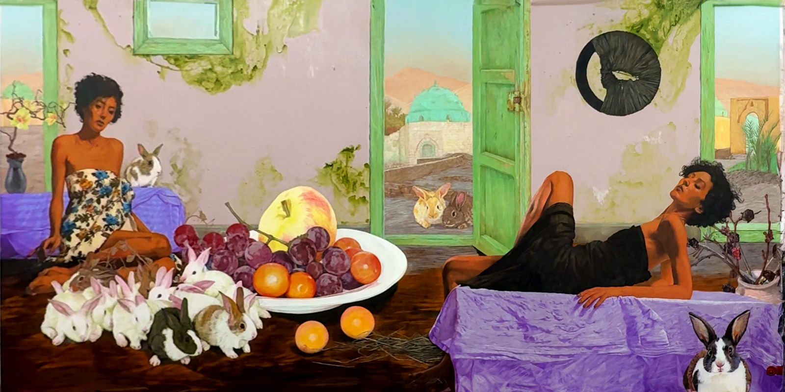 Ahmed Saber, Rabbit Farm, 2025