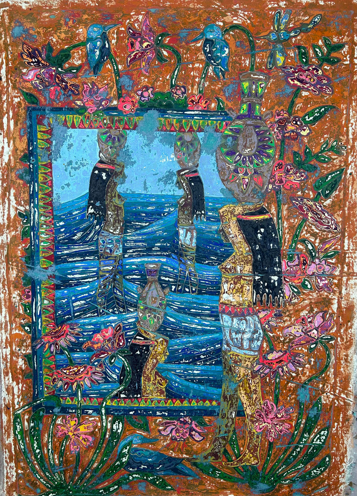 Ibrahim Khatab, Water Nymphs, 2023