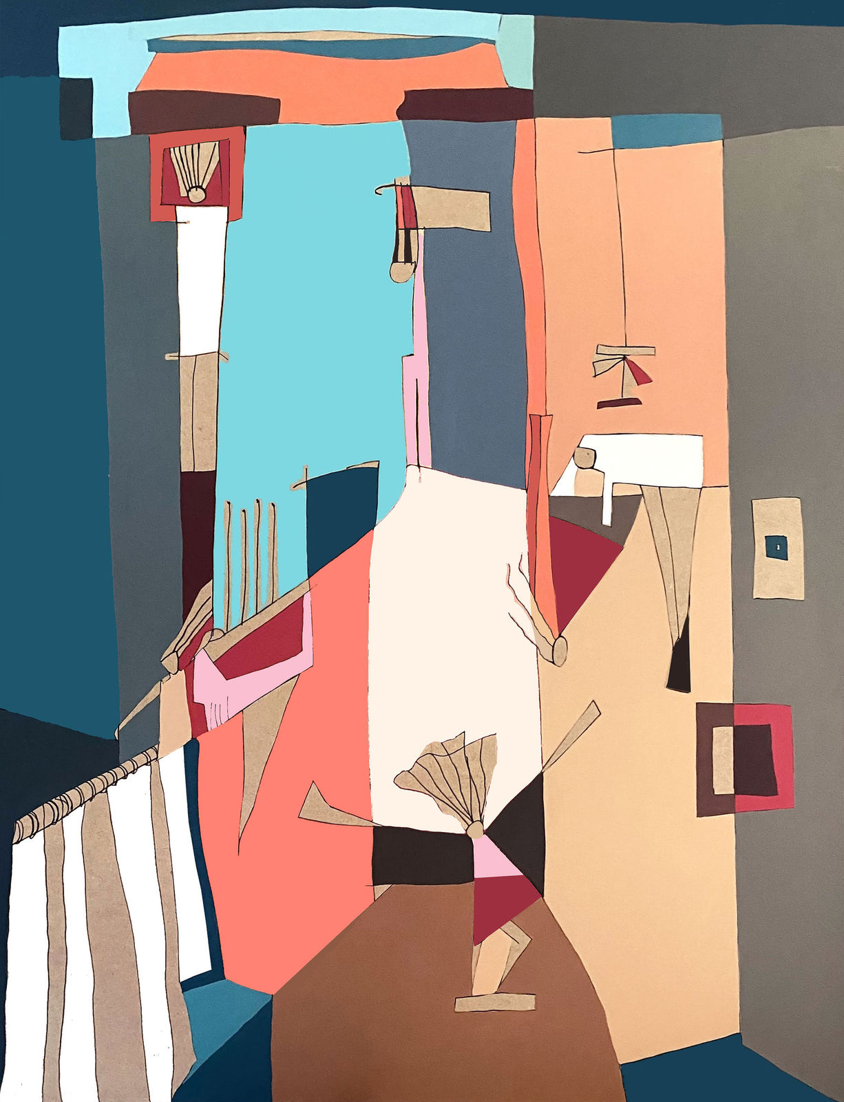 Tasneem El Meshad, Hide & Seek, 2024