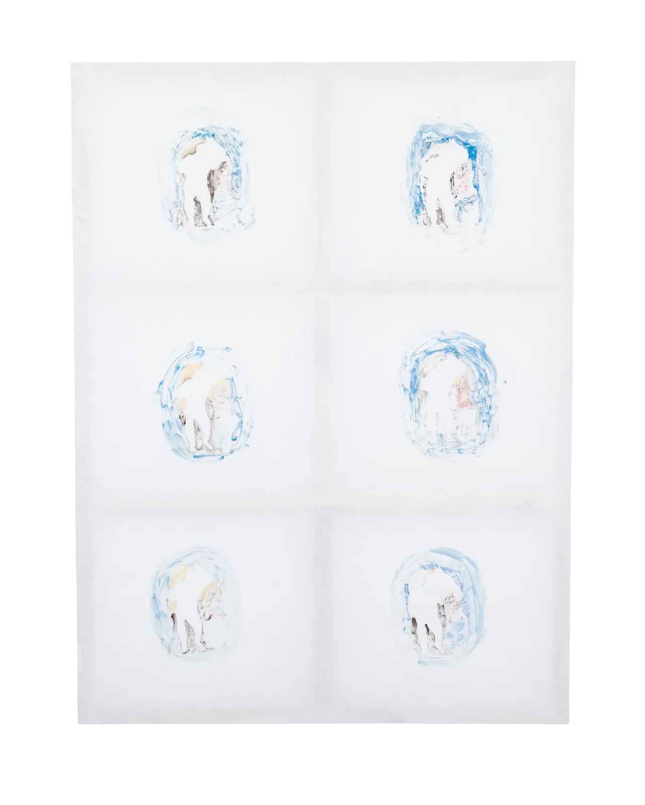 Erica D'Ali, 6 Blue Portals, 2025