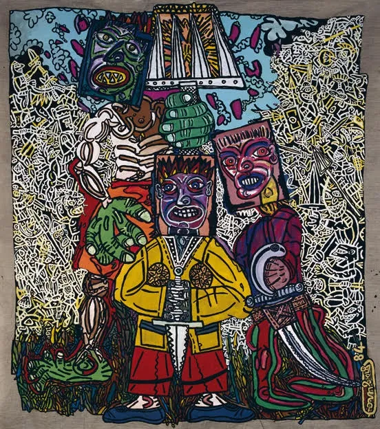 Robert COMBAS, Barbares, 1984