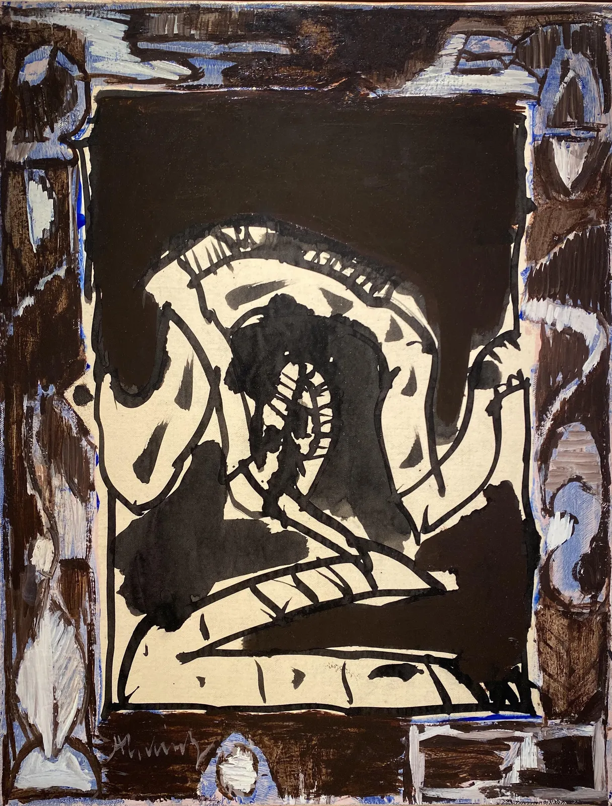 Pierre ALECHINSKY, Argile d’ombre, 2005