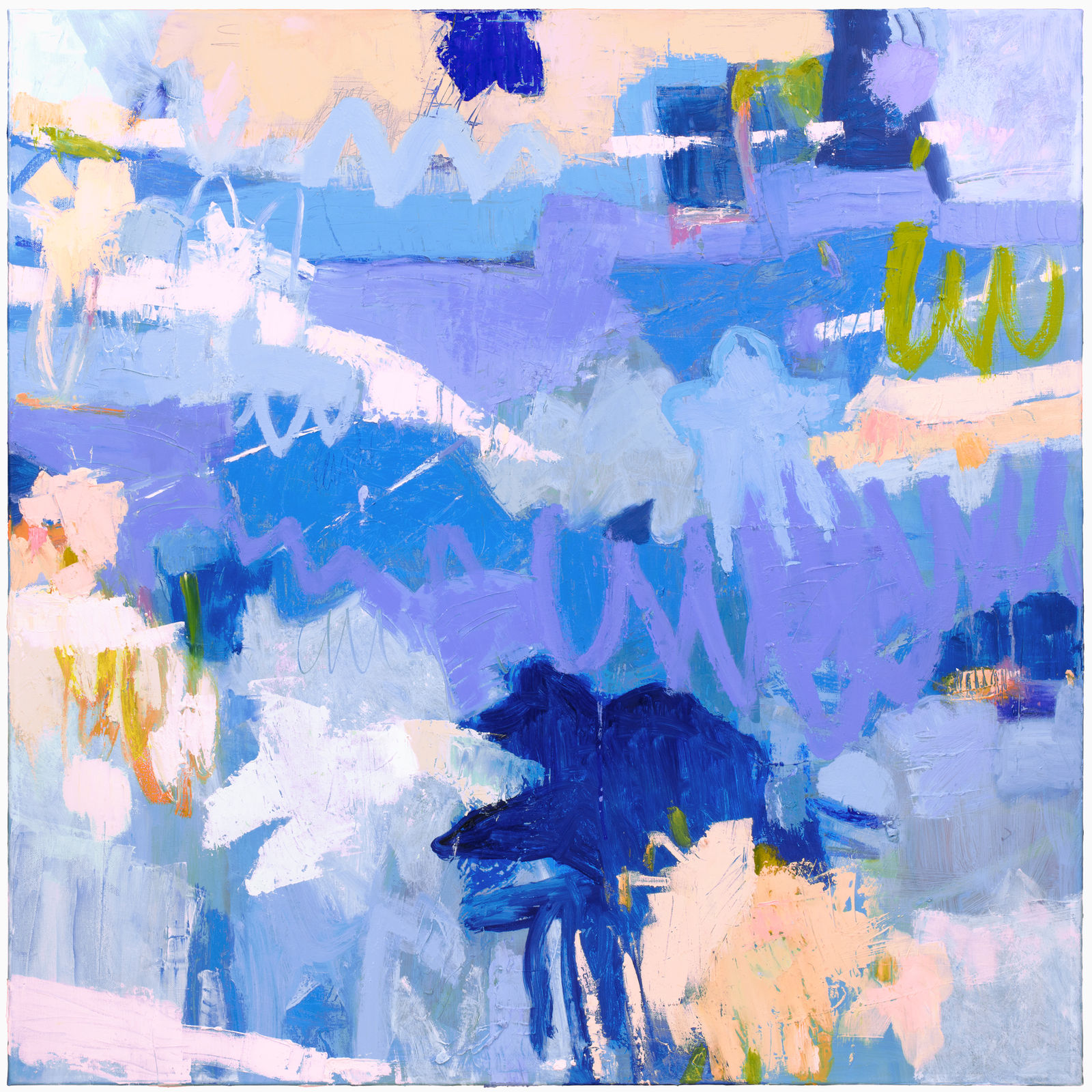 Ellen Levine Dodd, Tangled Up in Blue, 2025