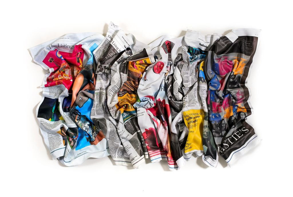 Paul Rousso, New York Times Distortion #2, 2020