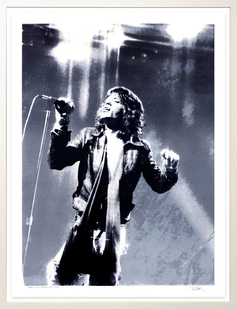 Bob Gruen, Mick Jagger, 2014