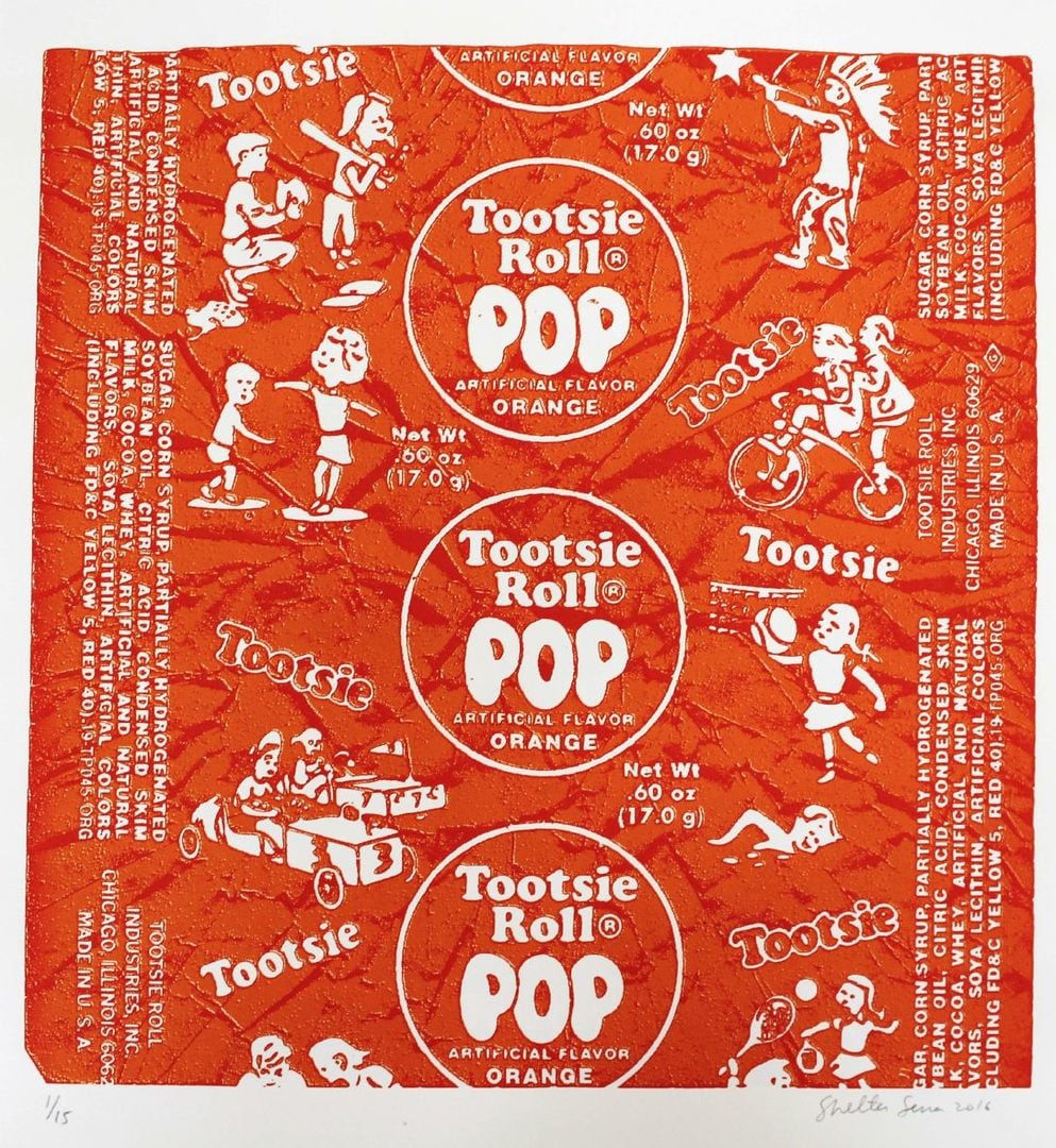 Shelter Serra, Tootsie Pop (Orange), 2016