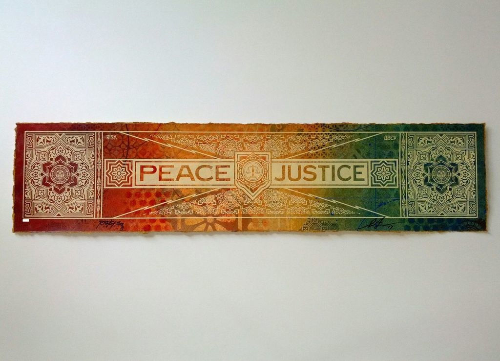 Shepard Fairey, Peace & Justice, 2013