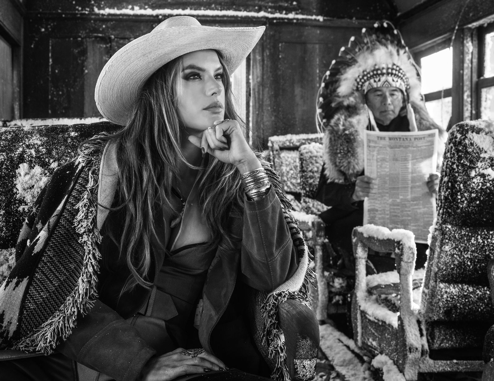 David Yarrow, My Baby Takes the Morning Train, 2020