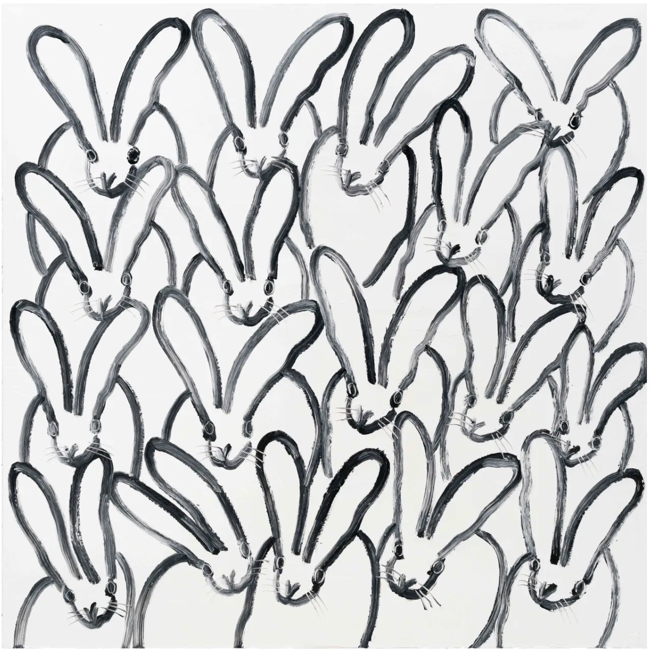 Hunt Slonem, New Hutch Winter Dream, 2026