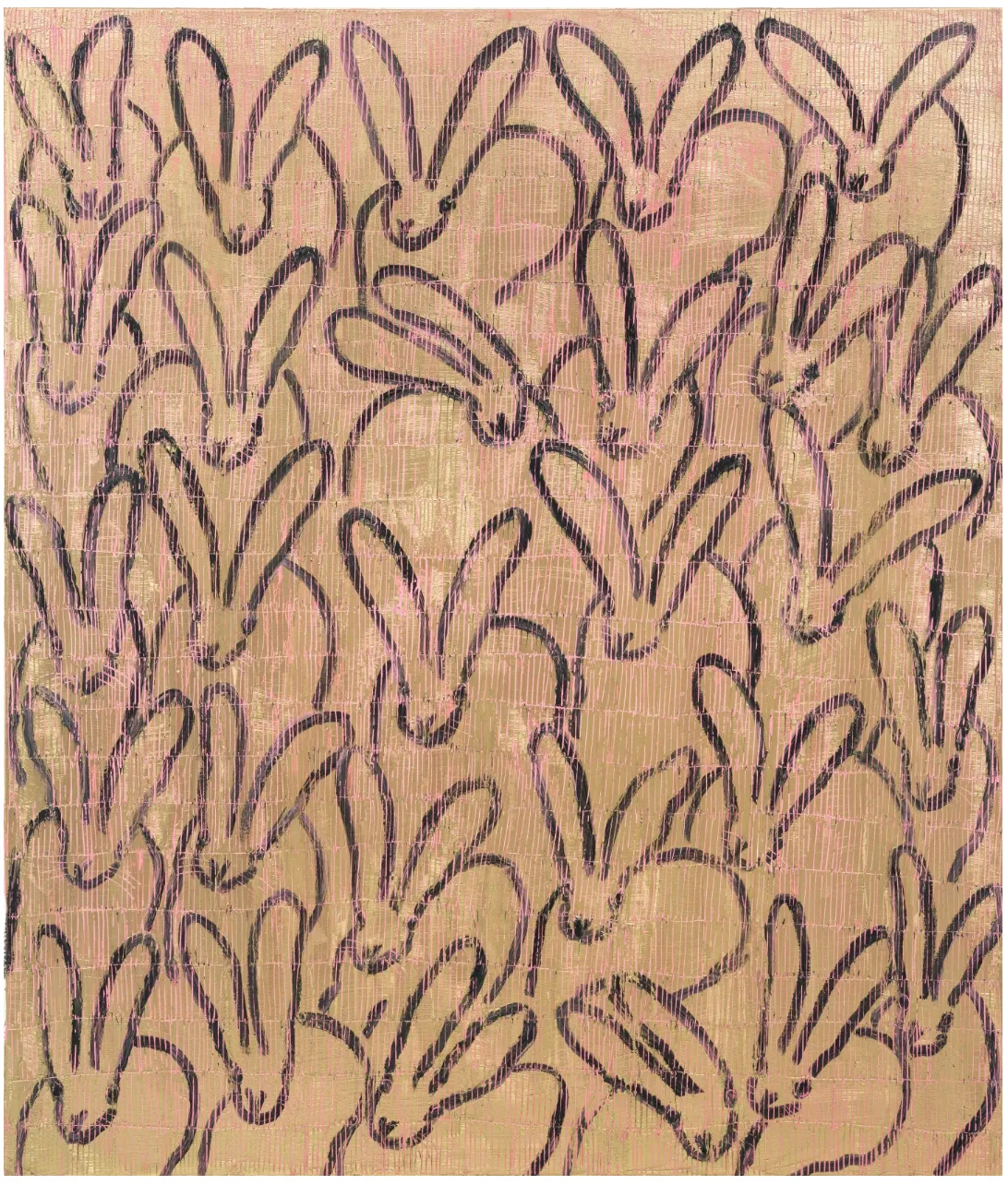 Hunt Slonem, Pink Haven Hutch, 2025