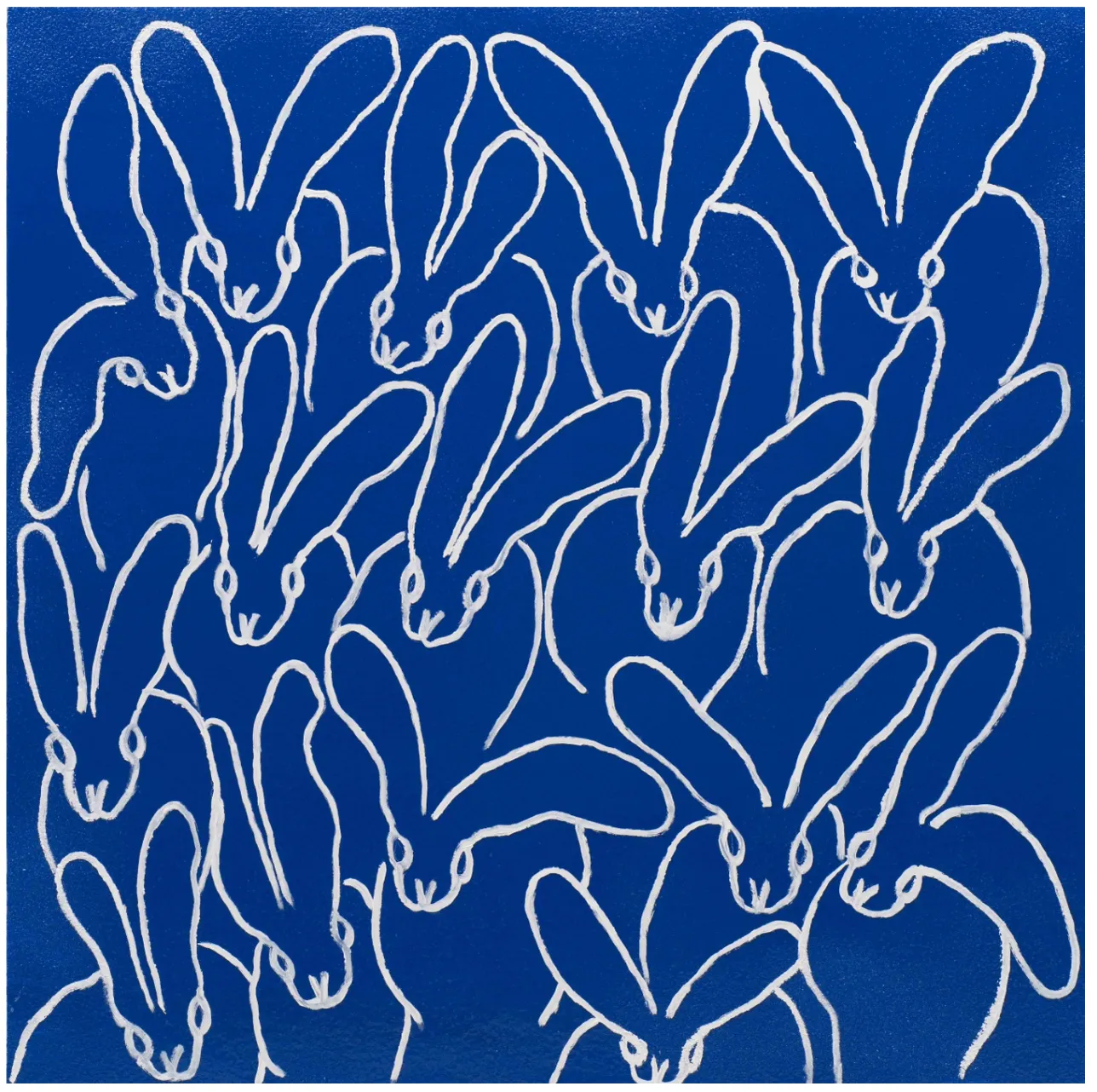 Hunt Slonem, Blue Diamond Dust Tues, 2026