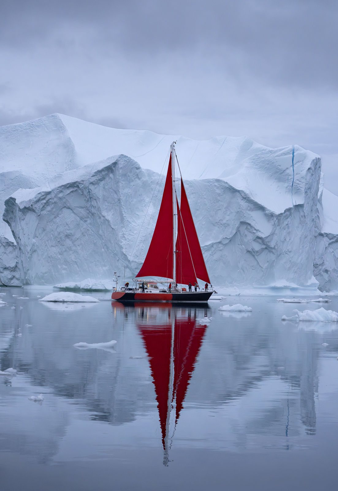 Kit Noble, Red Sails at Midnight, 2025