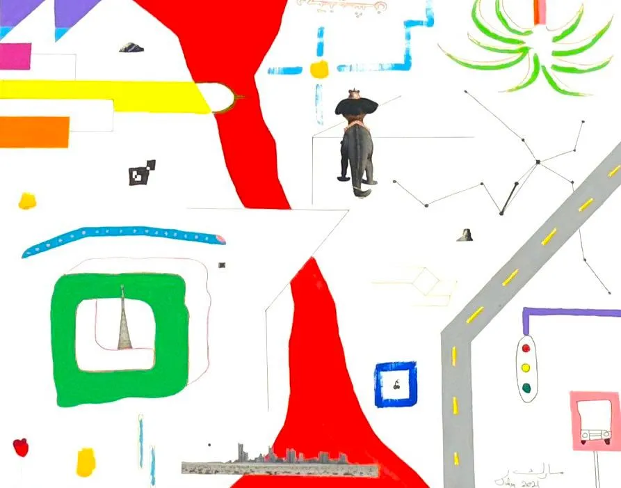 Mubarak Al Thani, Untitled 1, 2020