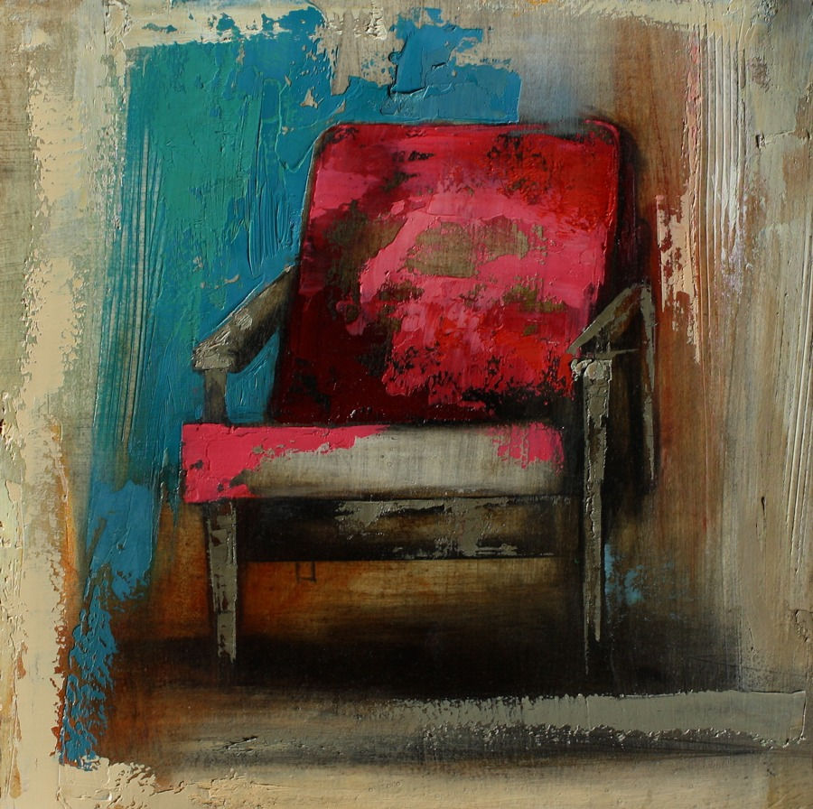 Jane Mitchell, Scarlet Armchair, 2010