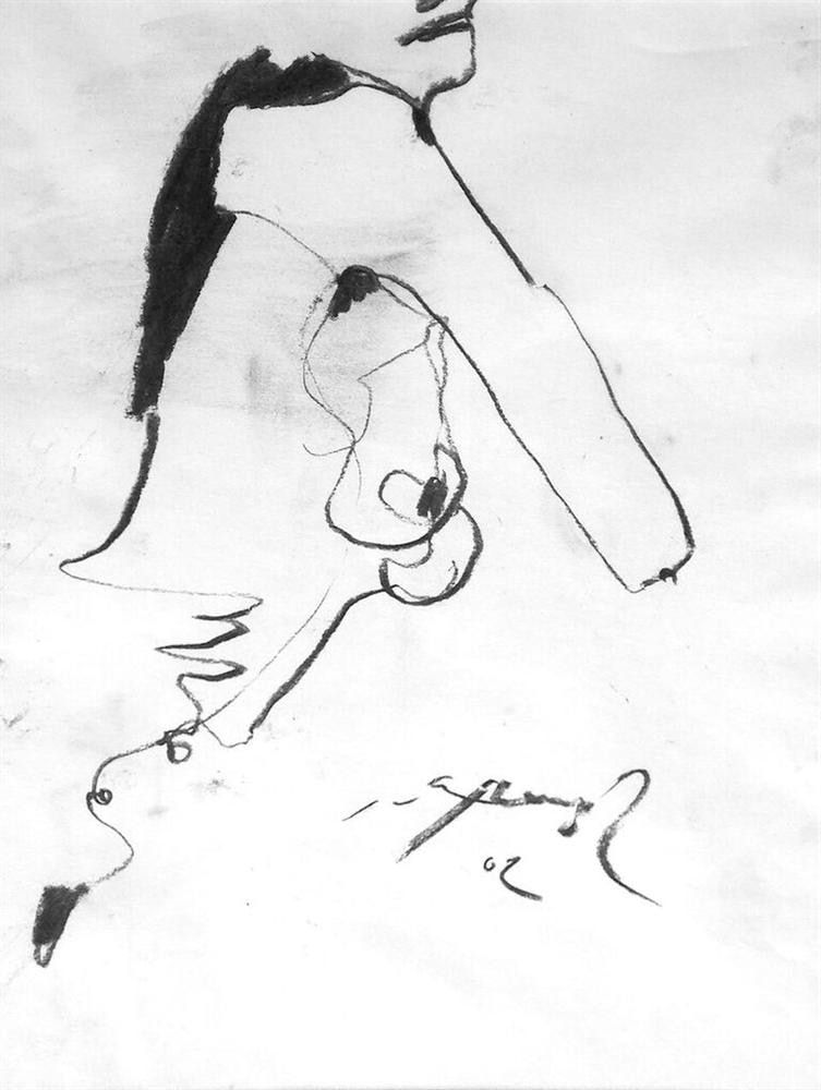 John Oxborough, Study for Amputee, 2002