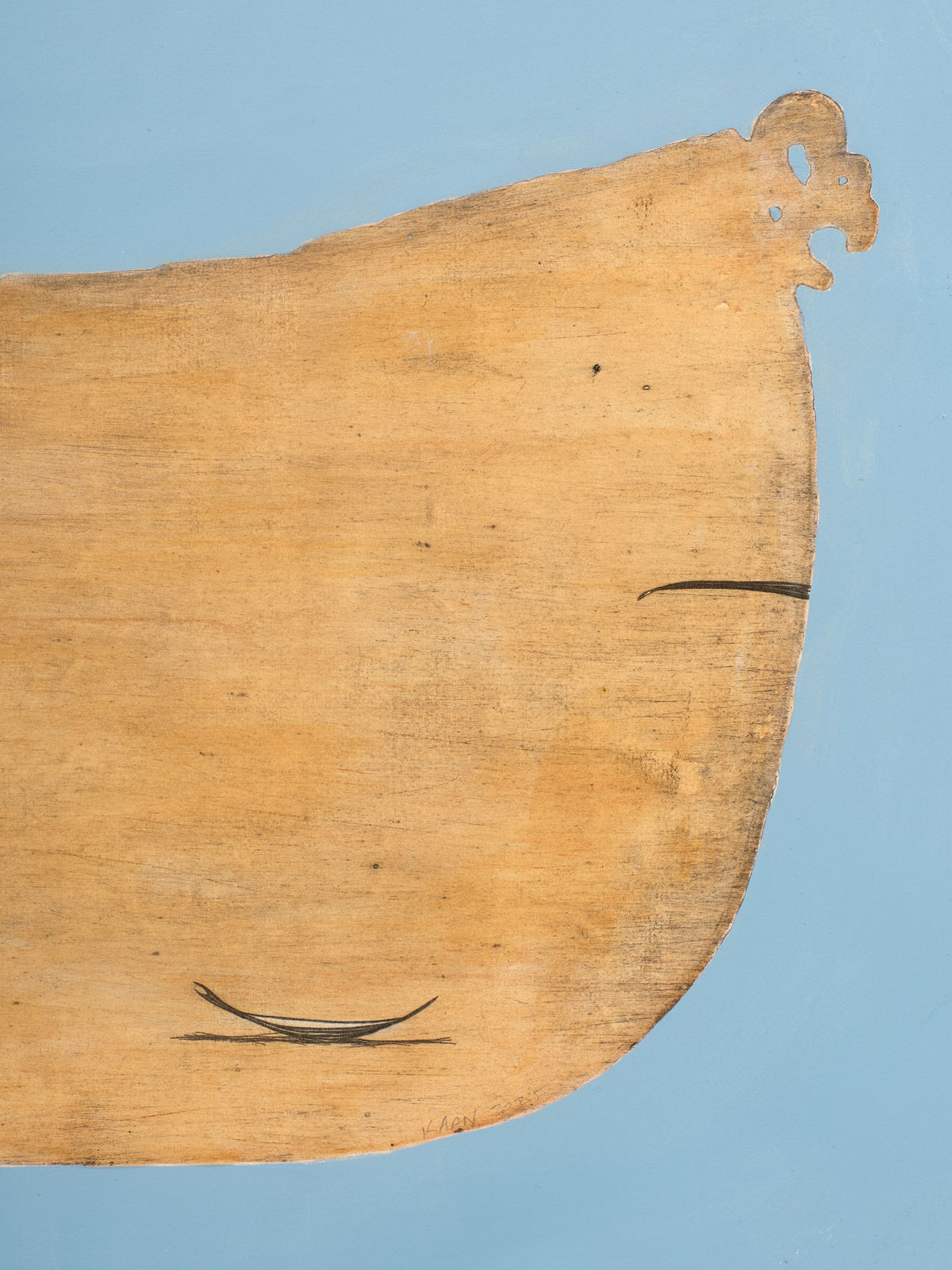 Simon Kaan, Waka Etching I, 2025