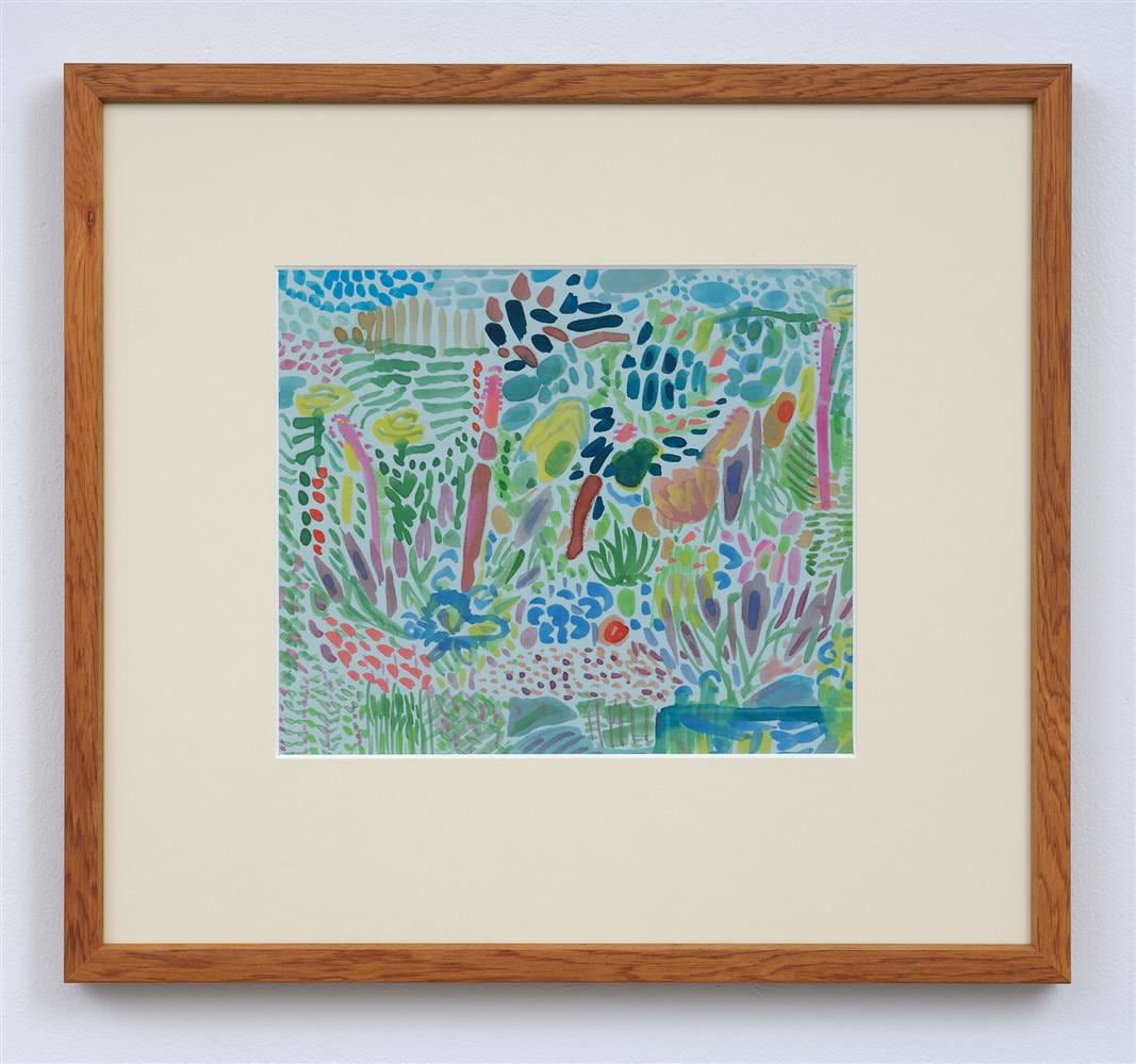 Julia Holderness, Jardin (Matisse) avec Florence Weir, 2023