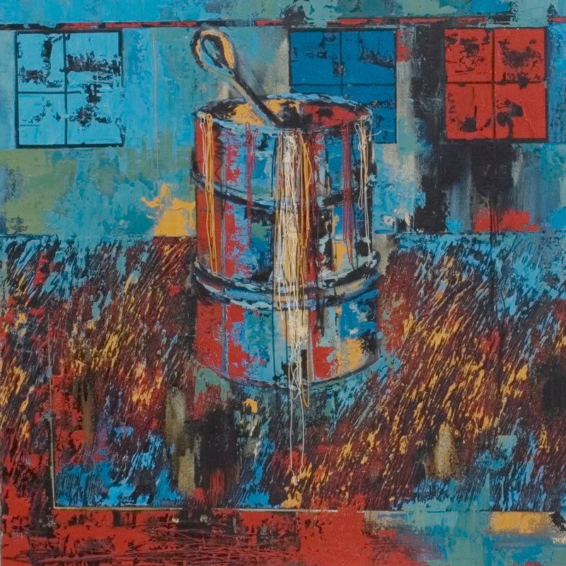 Jane Mitchell, Untitled (Oil Can), 2008
