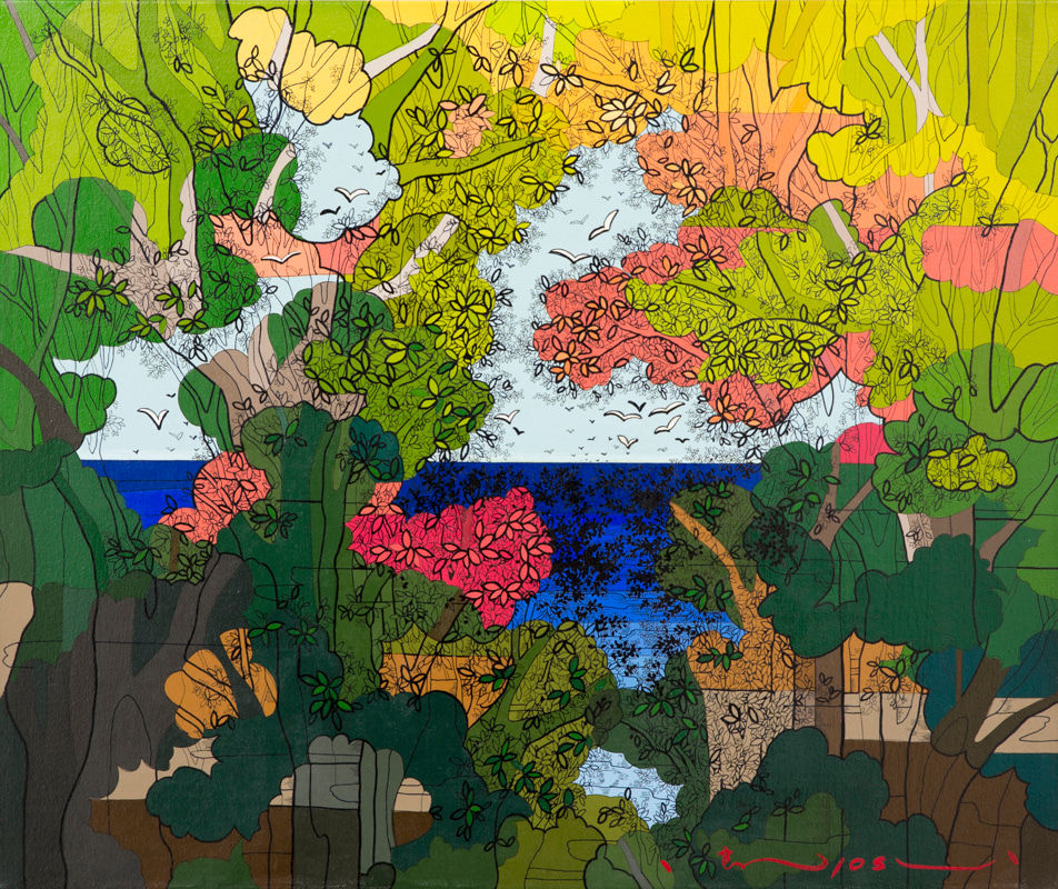 Shintaro & Yoshiko Nakahara, Cliff Top, 2013