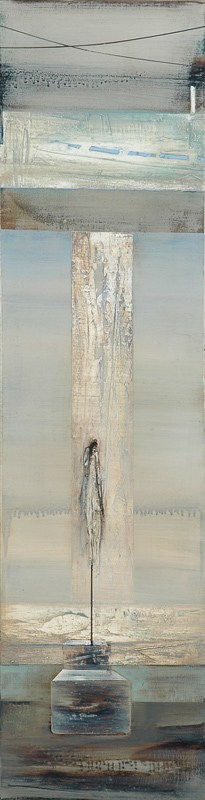 Jane Mitchell, Veiled Figure on Plinth, 2007