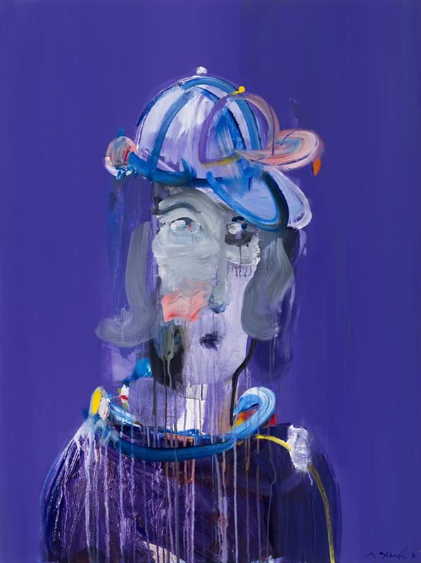 John Oxborough, Purple Head, 2014