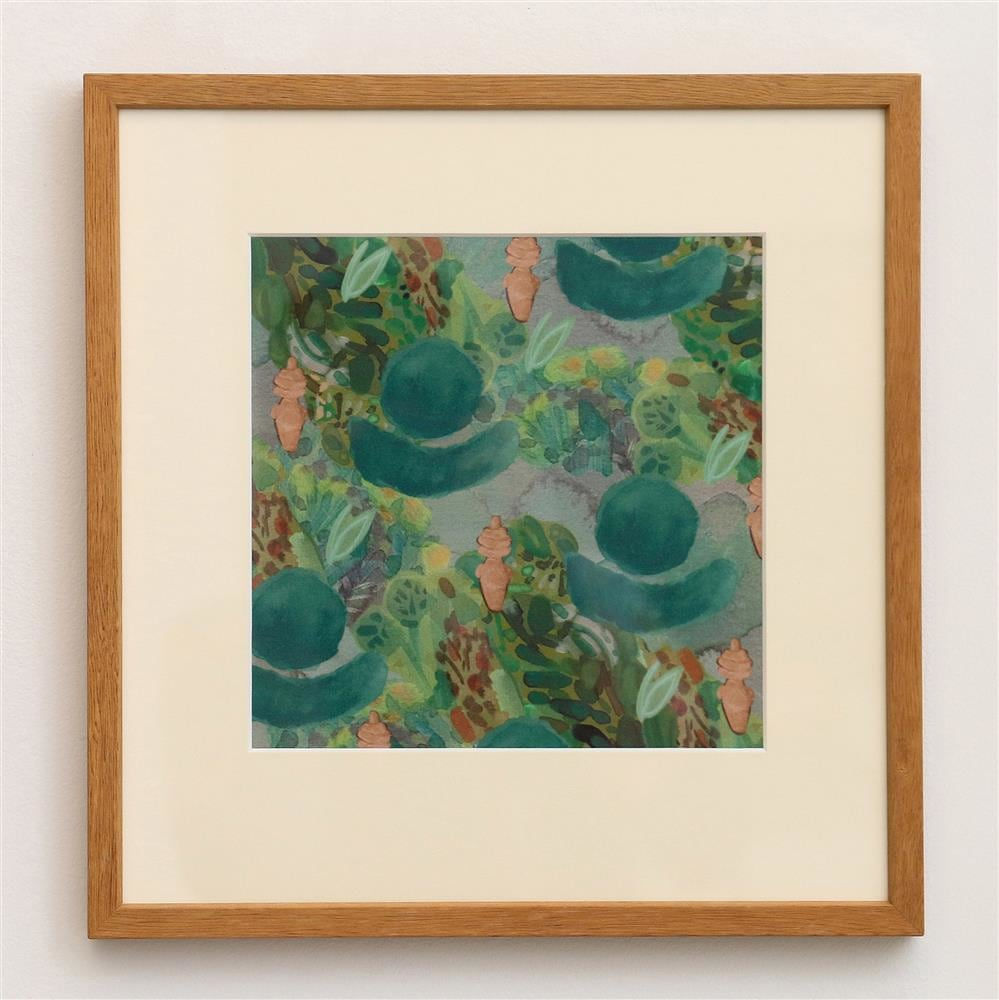 Julia Holderness, Garden textile #7 (sample), 2023