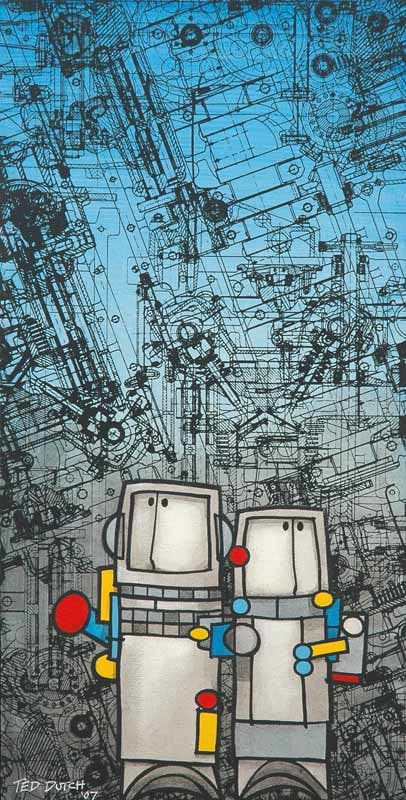 Ted Dutch (1928-2008), Lost Technicians, 2007