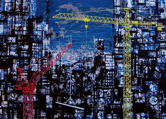 Ted Dutch (1928-2008), City Construction, 2004
