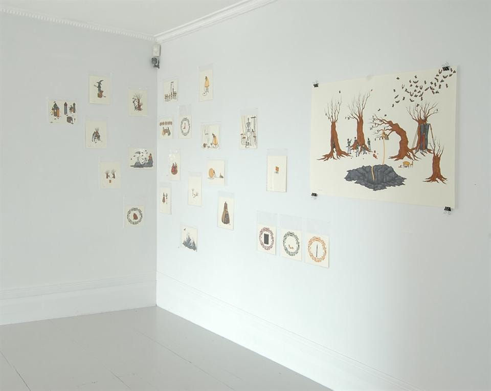 Aleksandra Petrovic, Installation view, Kill the Cynic Exhibition, 2008, 2008