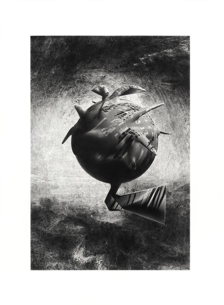 Stephen Ellis, JMW Turner’s 'Shade and Darkness - the Evening of the Deluge’, 2020