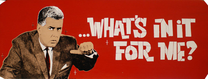 Mark Ussher, What's in it for Me?, 2008