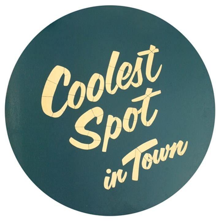 Mark Ussher, Coolest Spot in Town (Blue), 2005