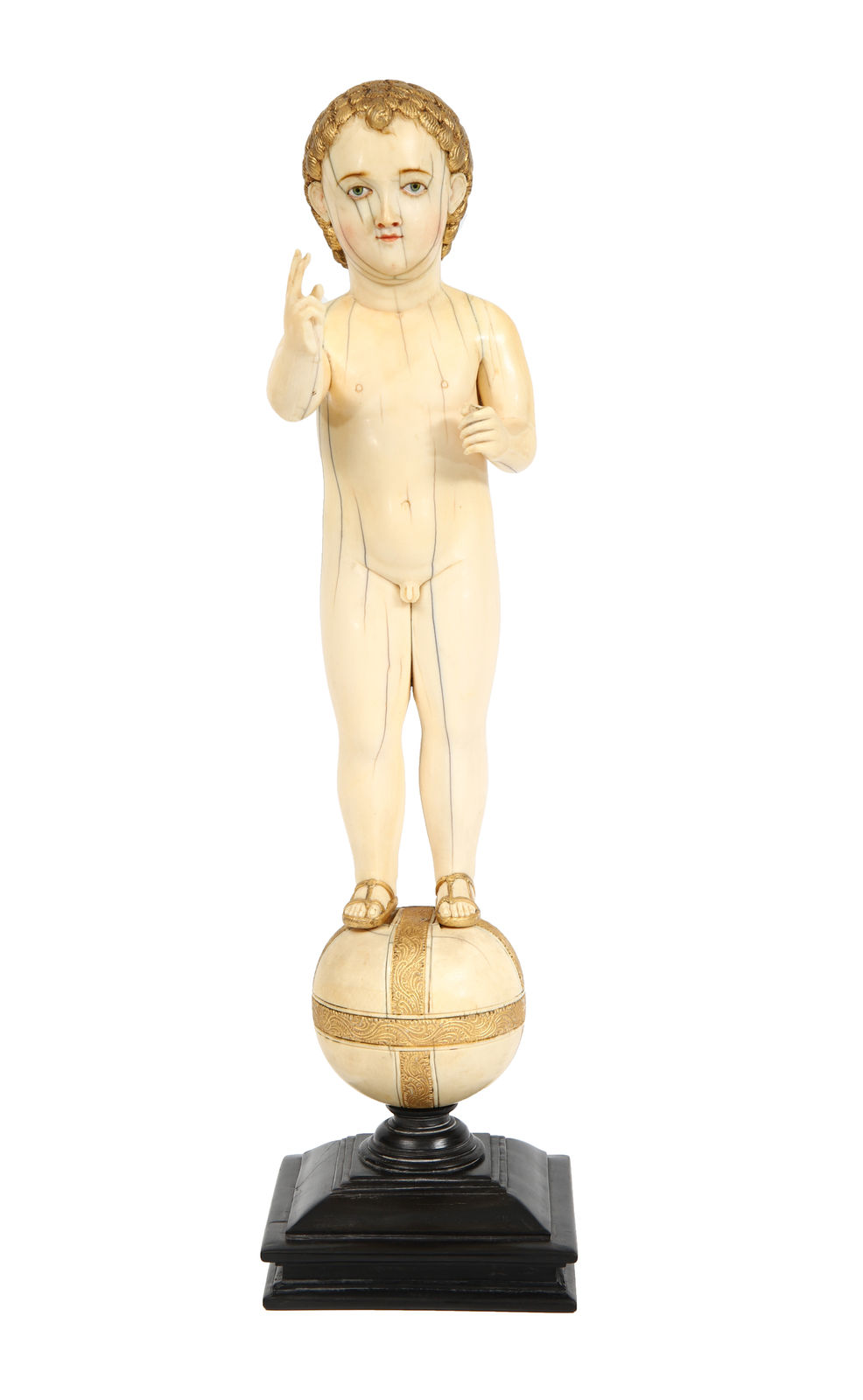 Menino Jesus Salvador do Mundo, Ceilão, Séc. XVII - inícios