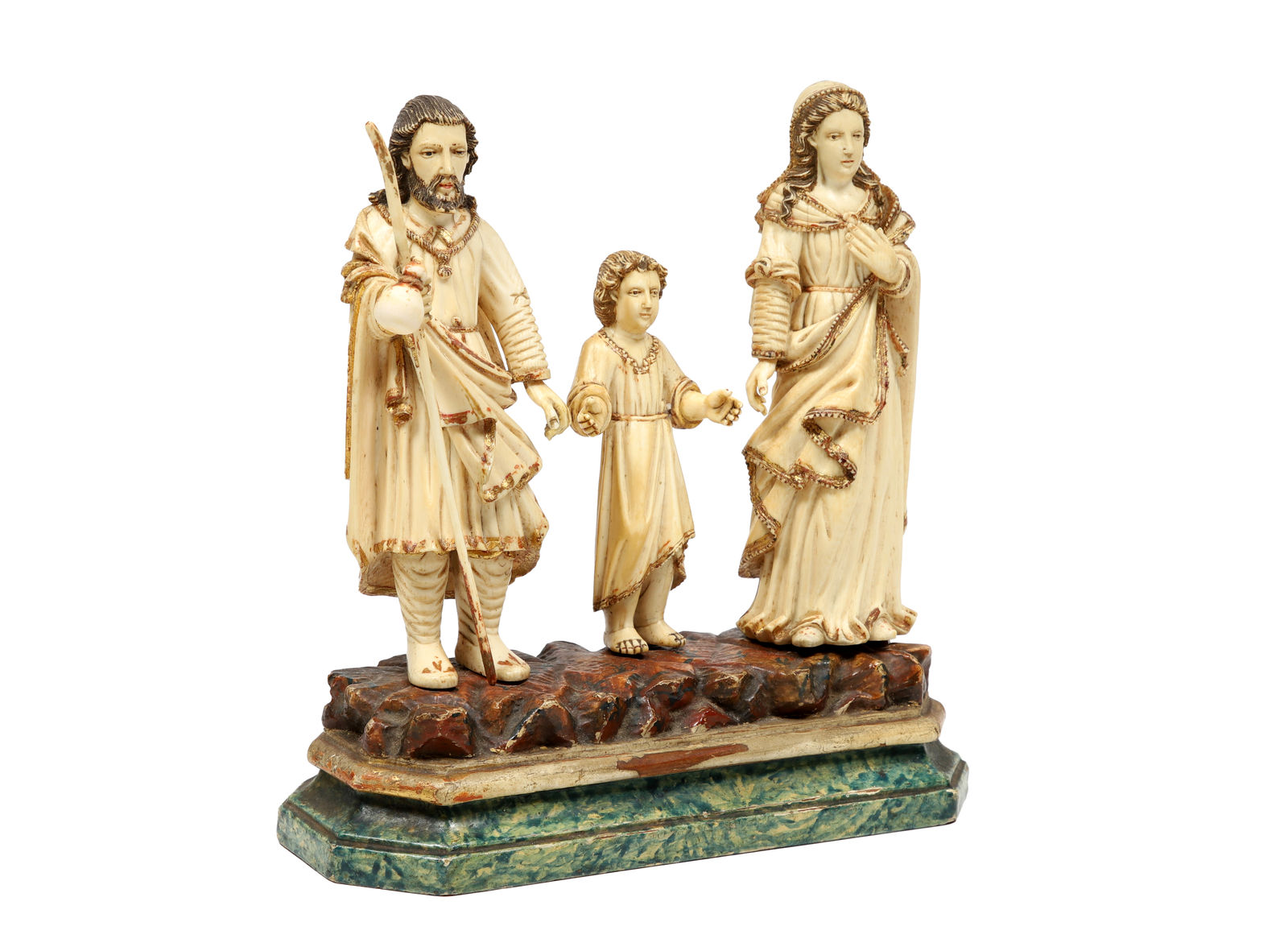 Sagrada Família Caminhante Indo-portuguesa , Índia, séc. XVII/XVIII