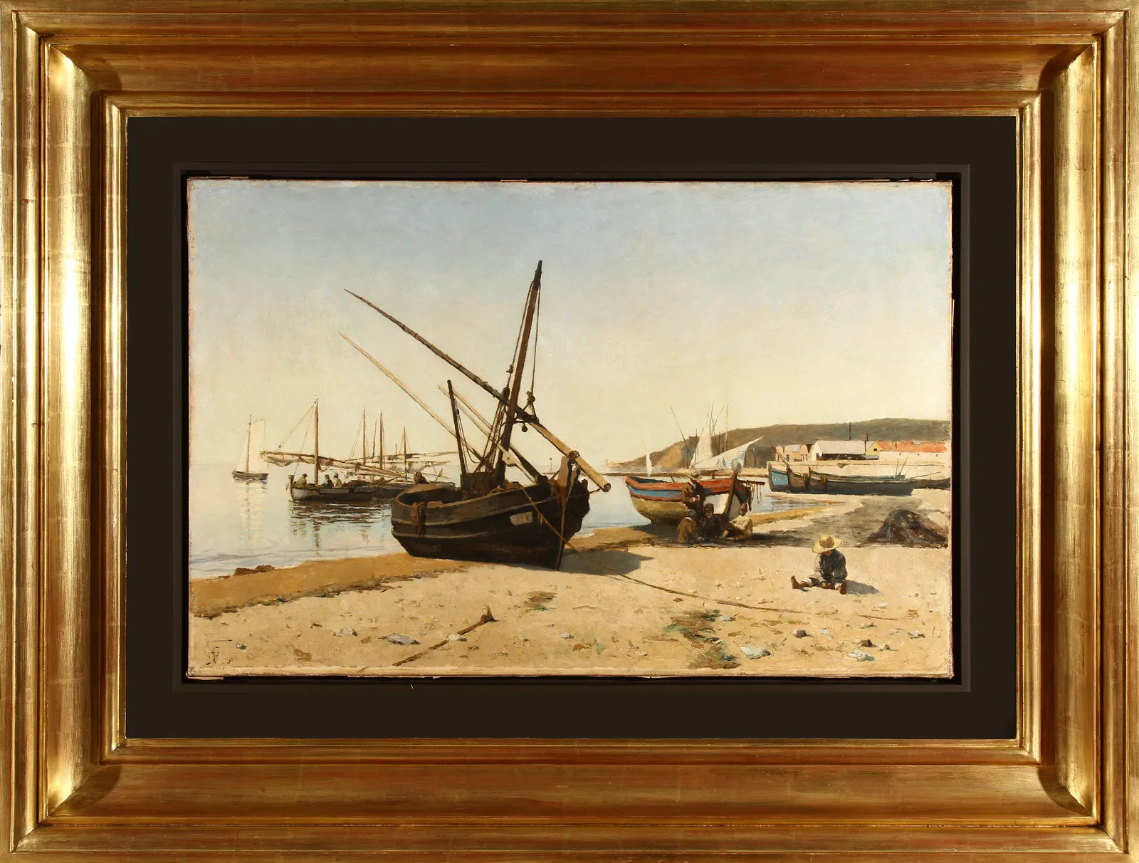 João Vaz, Na Praia, 1890