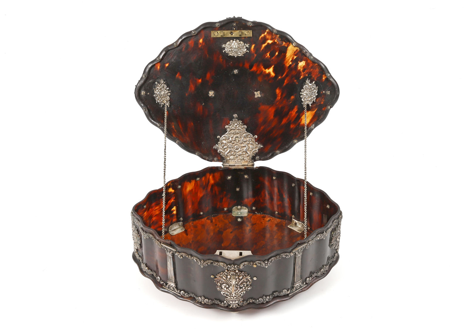 A Ceylonese betel or jewellery box, Ceylon (present-day Sri Lanka); ca. 1796–1800