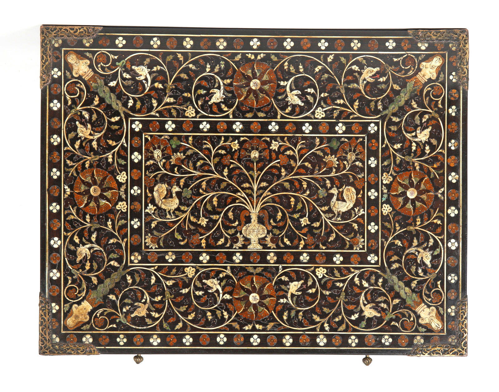 Caixa-escritório Indo-portuguesa , India, Guzarate, século XVI