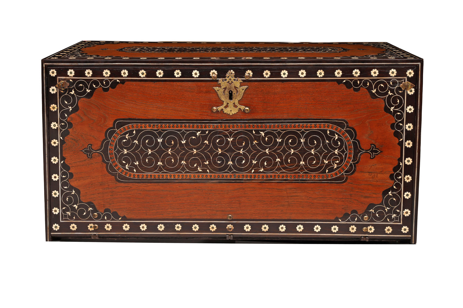 An Indo-Portuguese fall-front Sindh cabinet, Probably Sindh (present-day Pakistan); ca. 1580–1630