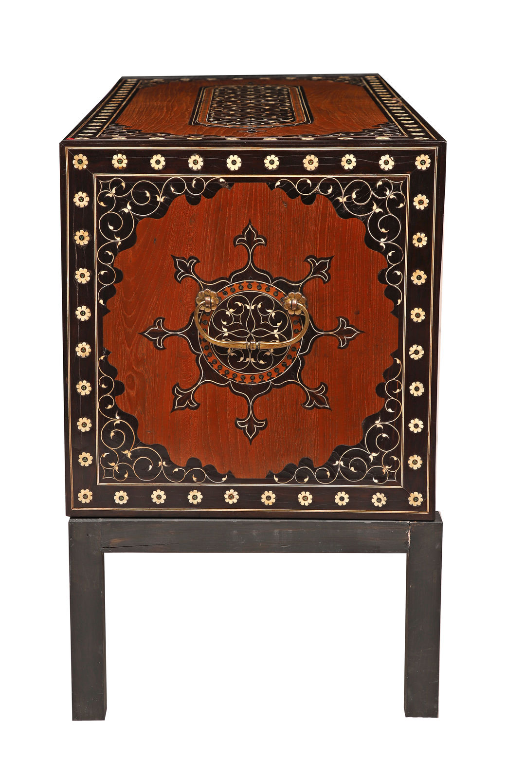 An Indo-Portuguese fall-front Sindh cabinet, Probably Sindh (present-day Pakistan); ca. 1580–1630