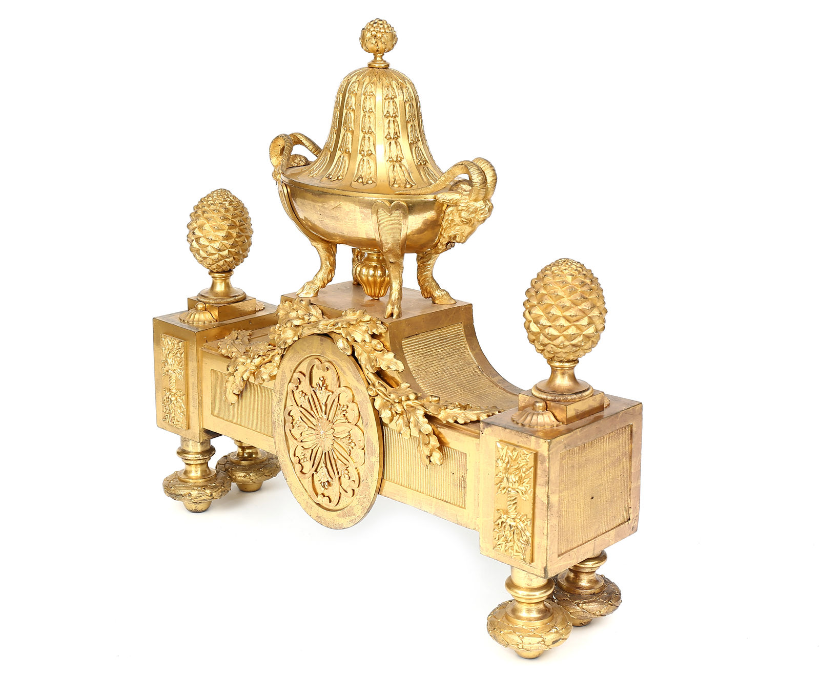 Par de Chenêts Luís XVI, França, séc. XVIII