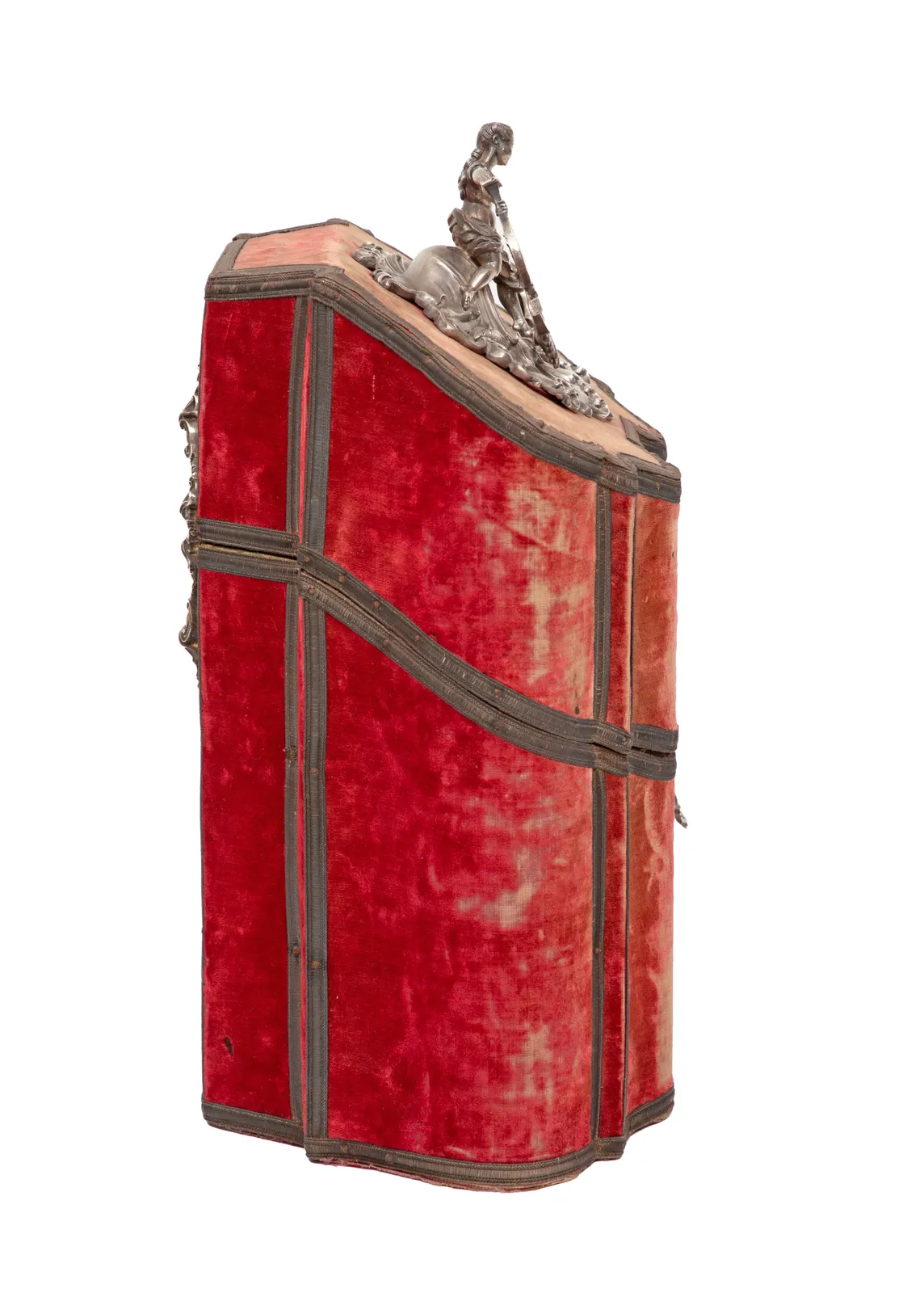 Conjunto de talheres - colheres, garfos e facas em ouro (6 de cada), com estojo/barretina, Portugal, Lisboa, ca. 1740-1750