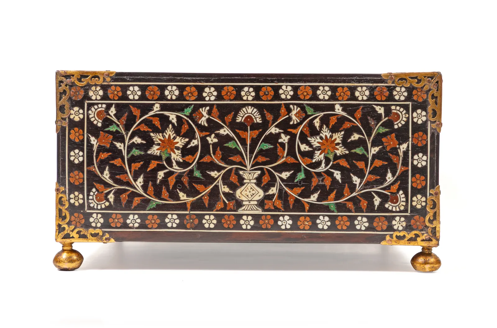 Caixa escritório Indo-portuguesa, Índia Portuguesa, Taná (?); ca. 1550-1600