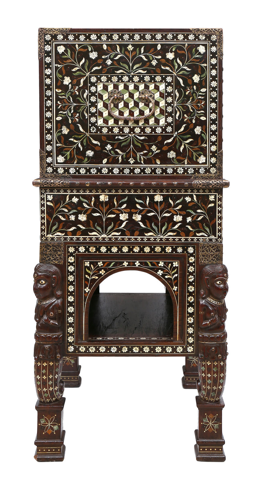 Contador com Trempe, Província do Norte do Estado Português da Índia (Taná), finais séc. XVI