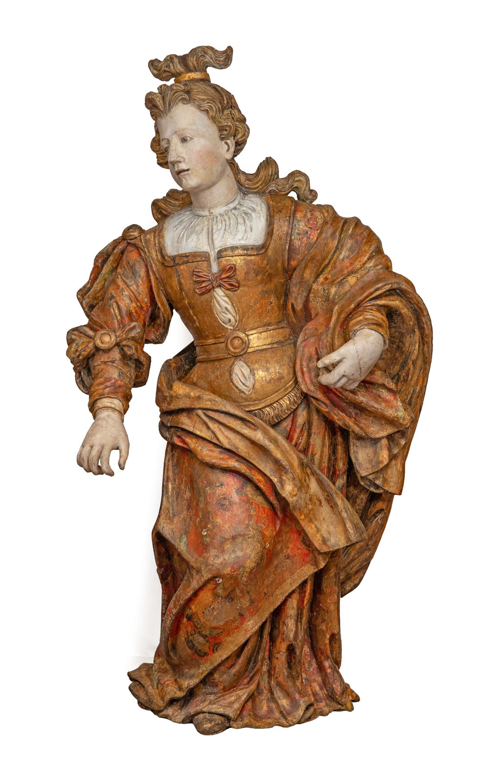 Frei de Santo António Vilaça Mestre, Par de Esculturas do Convento de Pombeiro , Portugal, séc. XVIII