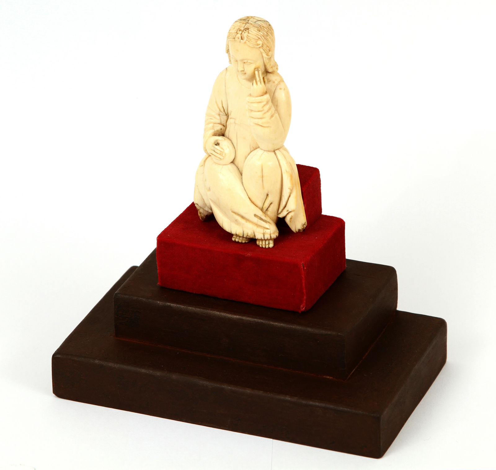 Menino Jesus Salvador do Mundo Sino-Português em Meditação , Sul da China, prov. Zhangzhou; c. 1580 -1620