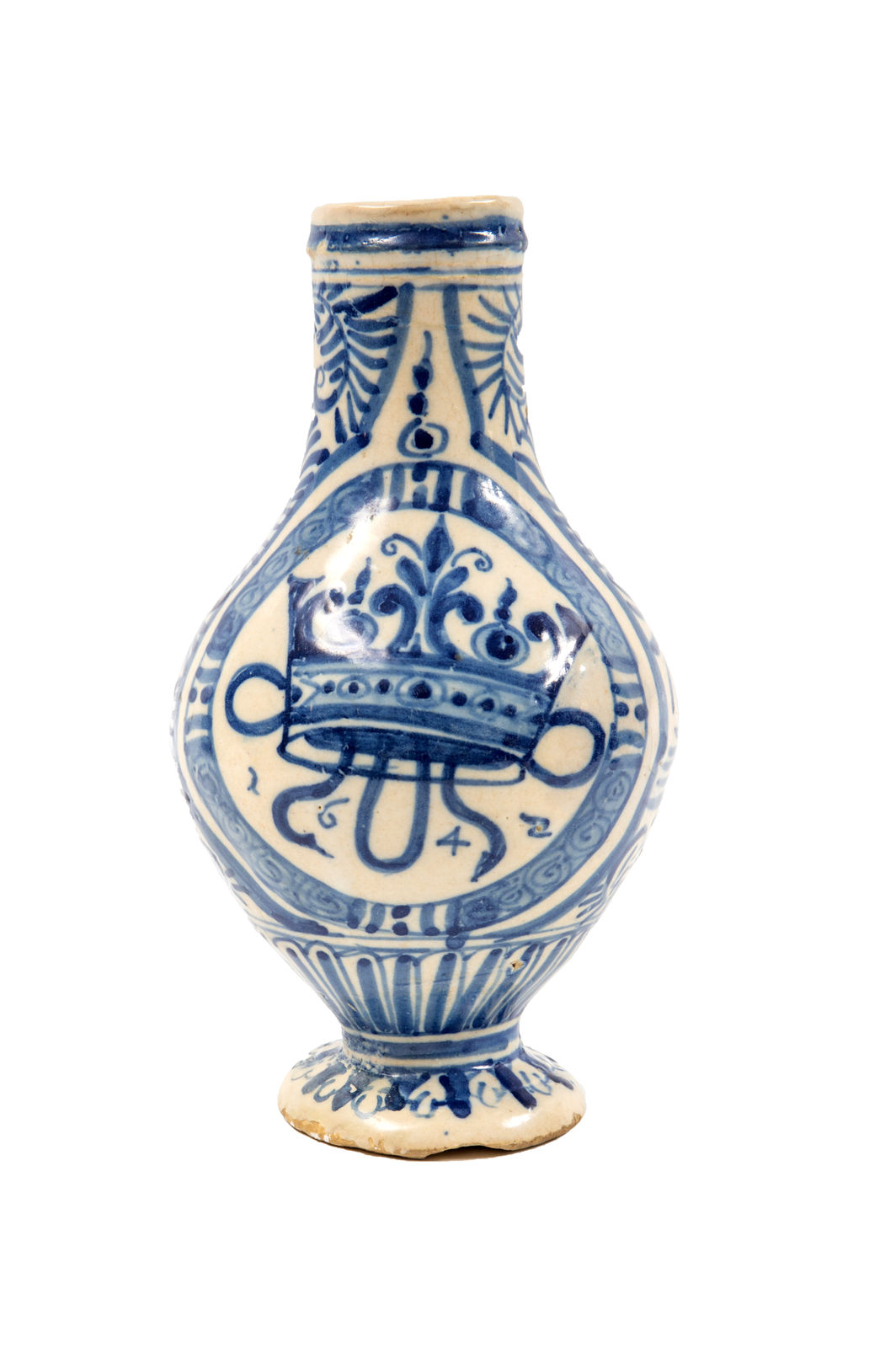 A Danzig City Armorial pitcher, Lisbon, 1642